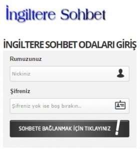 İngiltere Sohbet Siteleri